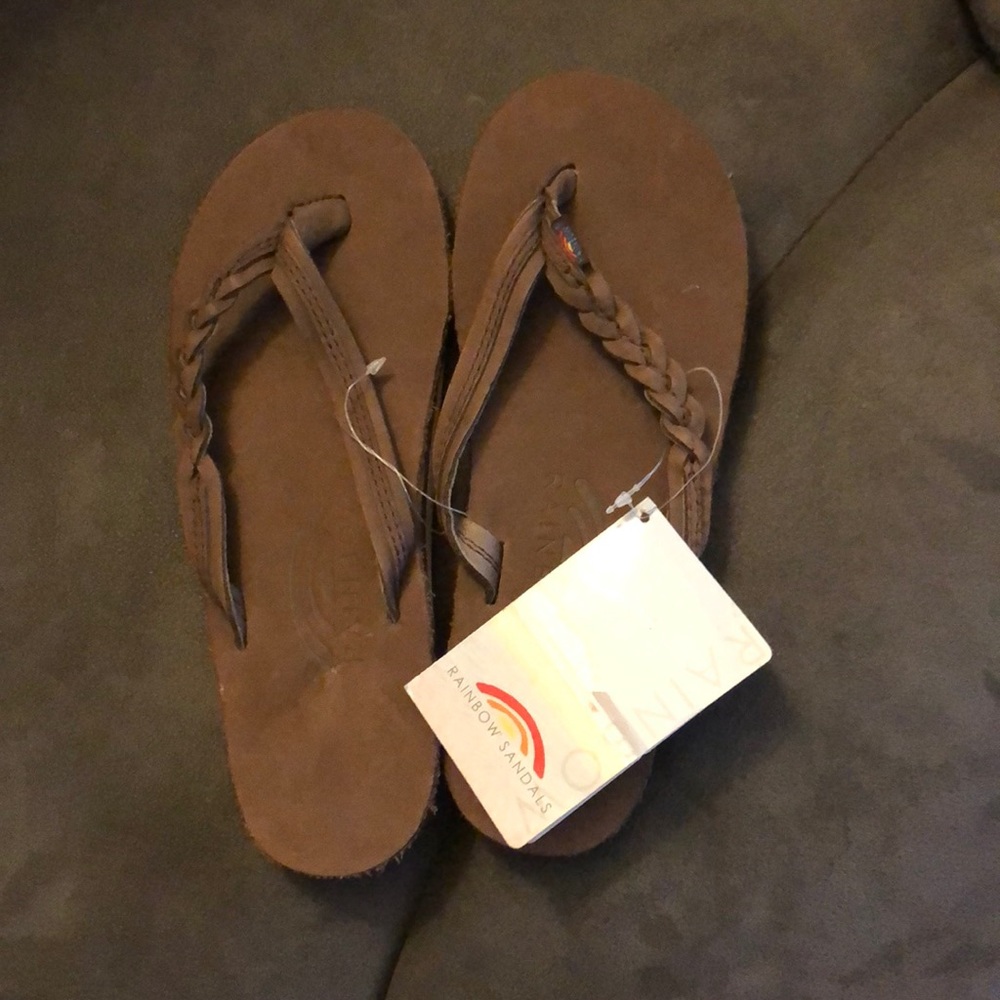 Women’s rainbow sandals ❤️🧡💛💚💙💜